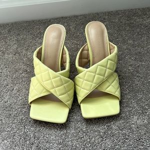 Yellow-Green Heels